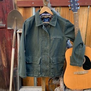 High Sierra 100% Cotton Insulated Zipper Jacket.